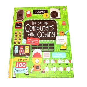 Usborne‎ Lift-the-Flap Computers and Coding STEM Education 100 Flaps to Lift HC